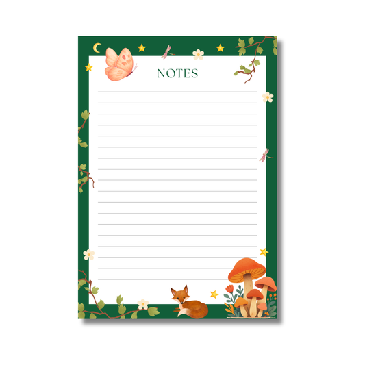 Woodland Escape: A5 Forest Notepad