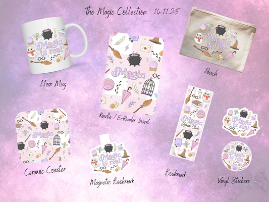 The Magic Collection Holographic Vinyl Stickers