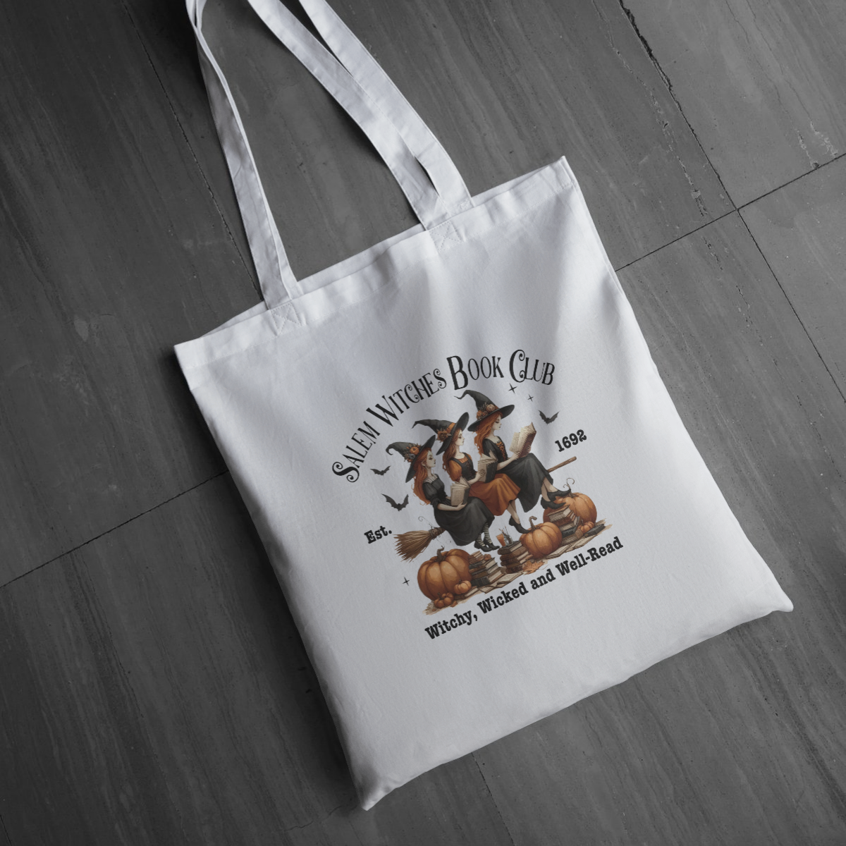 Salem Witches Book Club Tote Bag