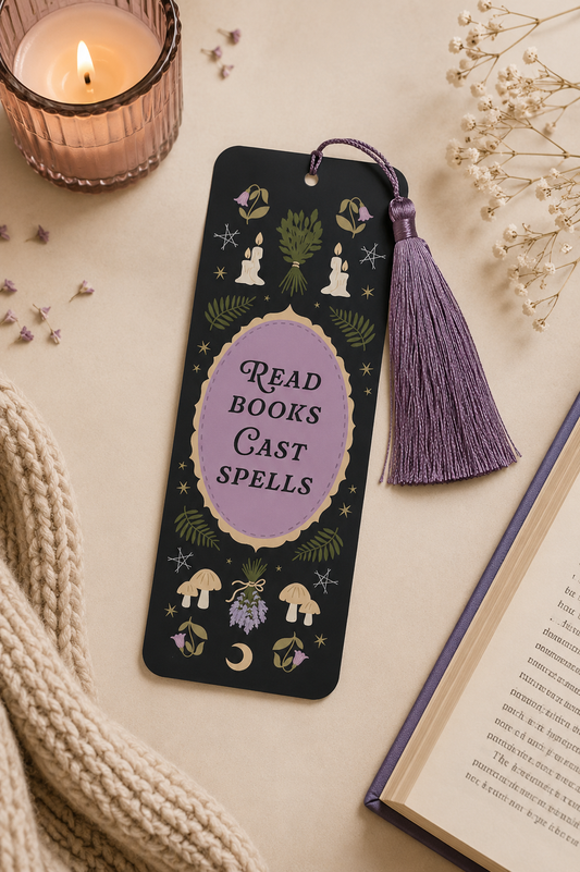 Read Books Cast Spells Bookmark