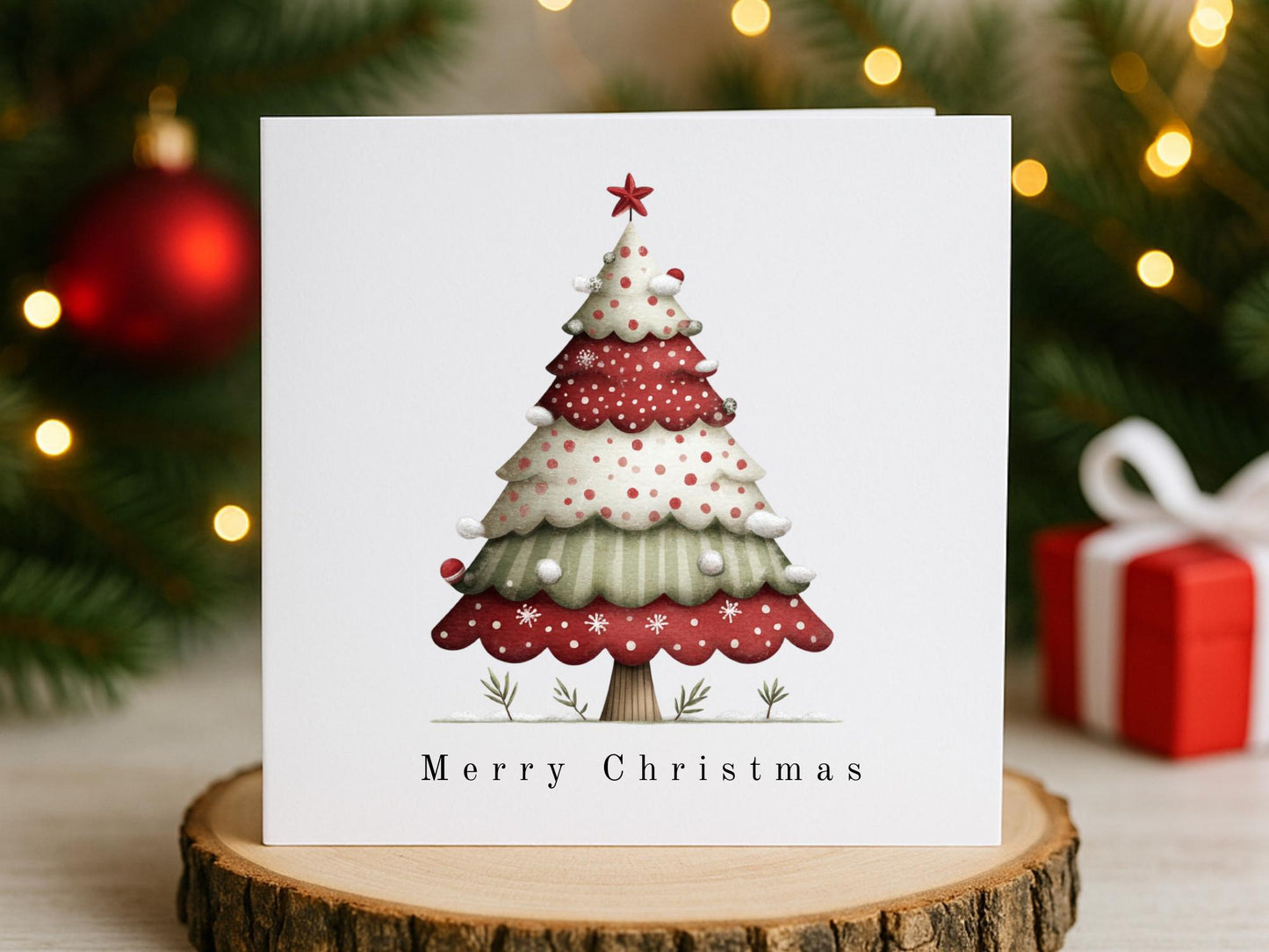 Handmade Christmas Cards, Festive Topiary Tree Designs