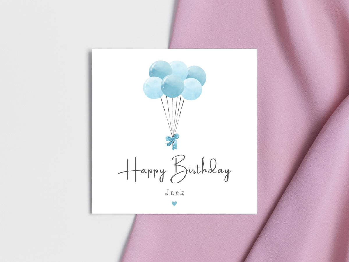 Personalised Birthday Card for him