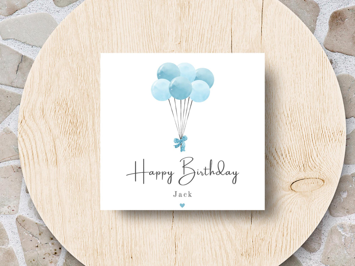 Personalised Birthday Card for him
