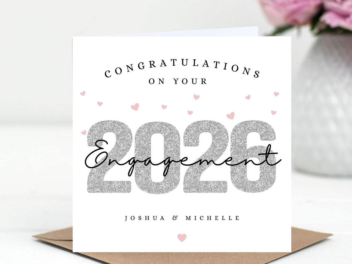 Personalised Engagement Card – Milestone