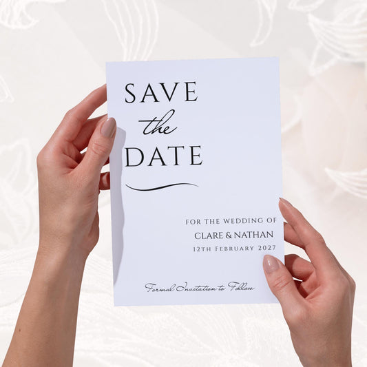 Personalised Save the Date Card
