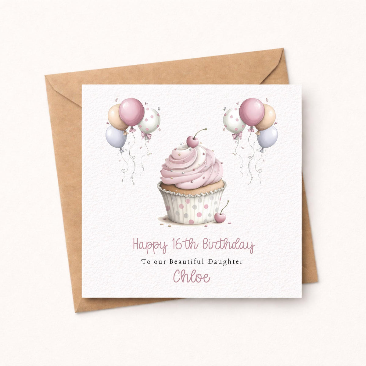 Personalised Birthday Card for Her