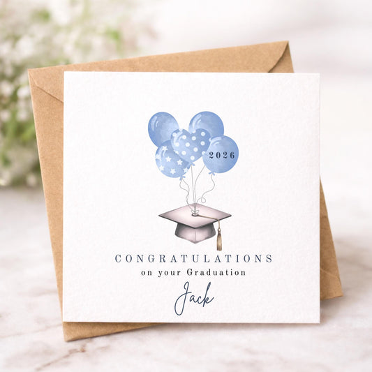 Personalised Graduation Card