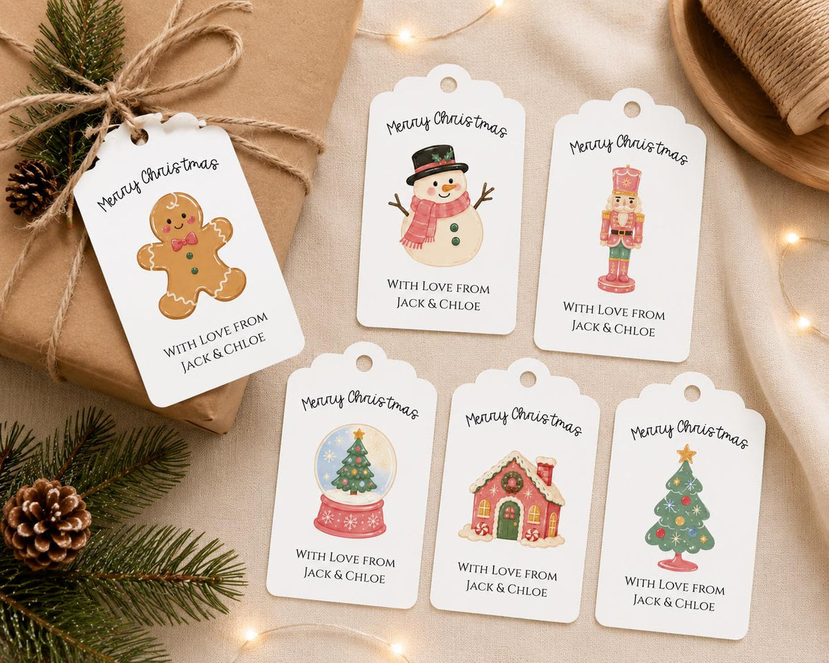 Personalised Christmas Gift Tags