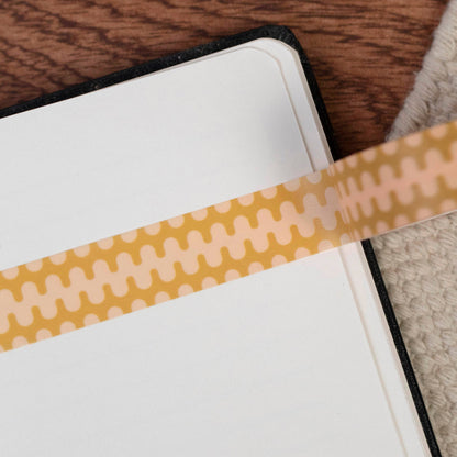 Wavy Geometric Washi Tape Set | Pattern Stationery Gift Set