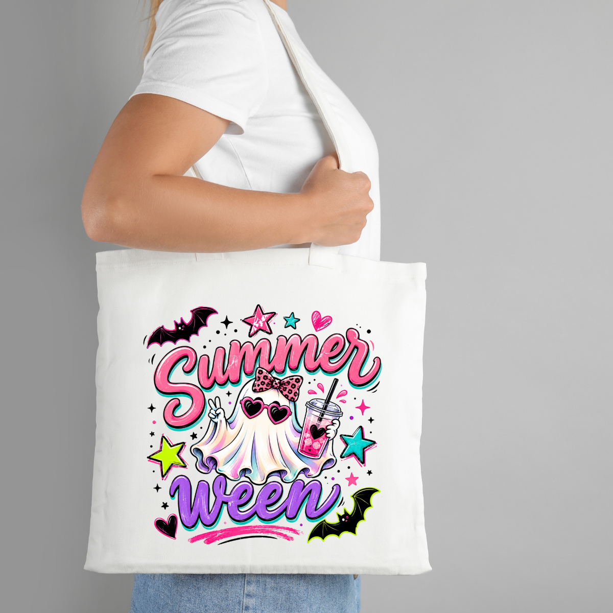 Summerween Tote Bag | Long Handle
