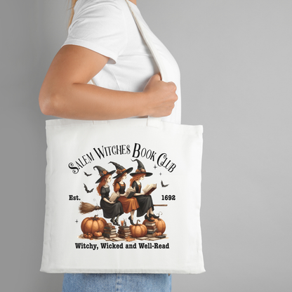 Salem Witches Book Club Tote Bag