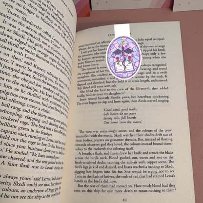 Fantasy Window Magnetic bookmark