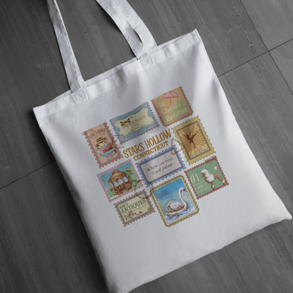 Stars Hollow GG Stamp Long Handled Tote Bag