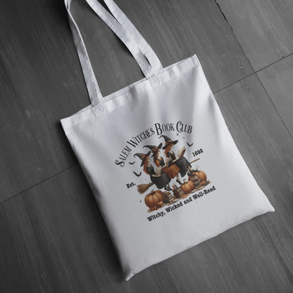 Salem Witches Book Club Tote Bag