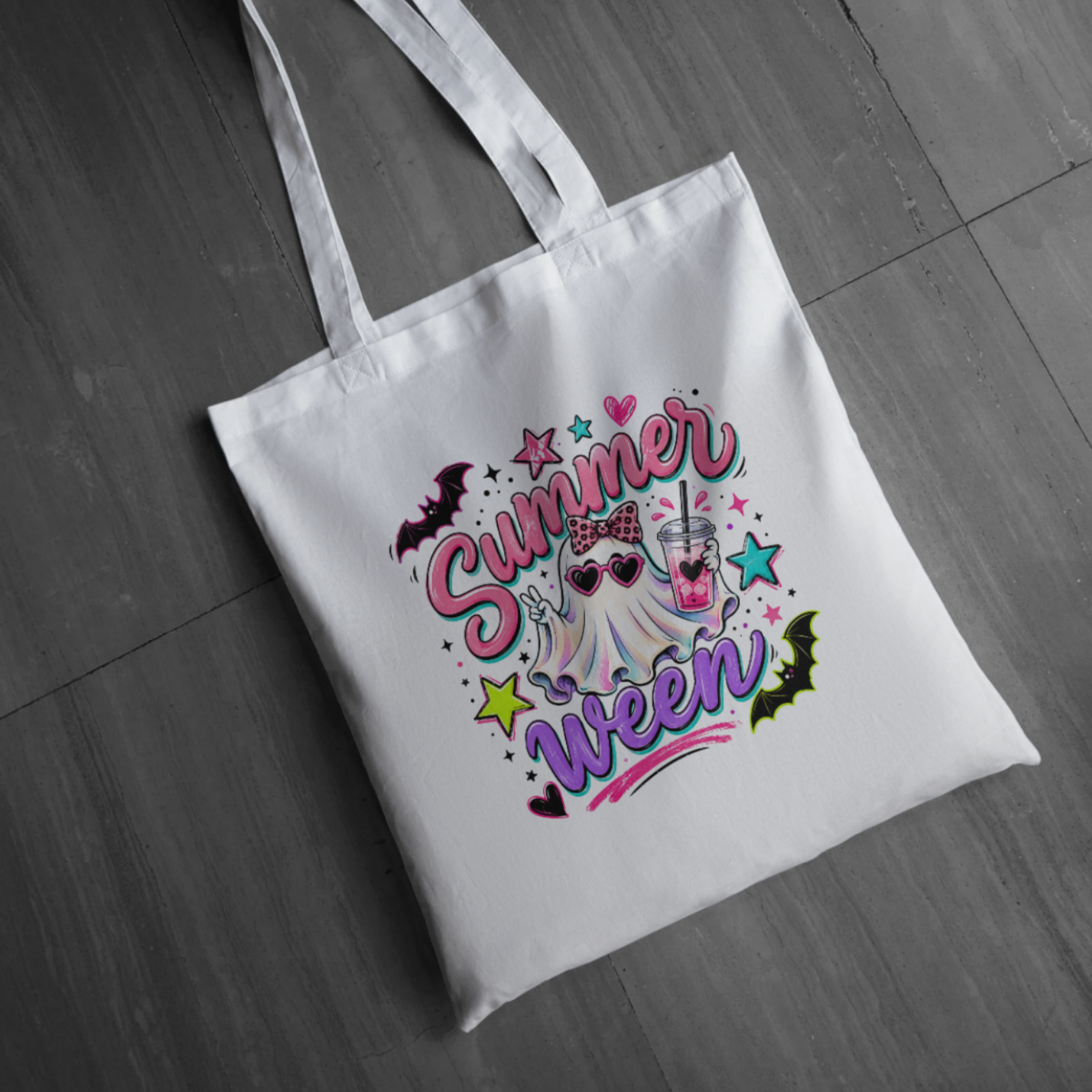 Summerween Tote Bag | Long Handle
