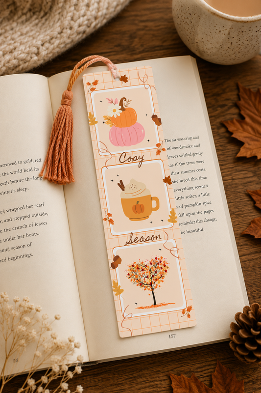 Cosy Autumn vibes Bookmark