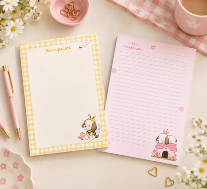 Bee Organised - Daisy the Dog Notepad