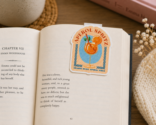 Aperol Spritz Magnetic bookmark