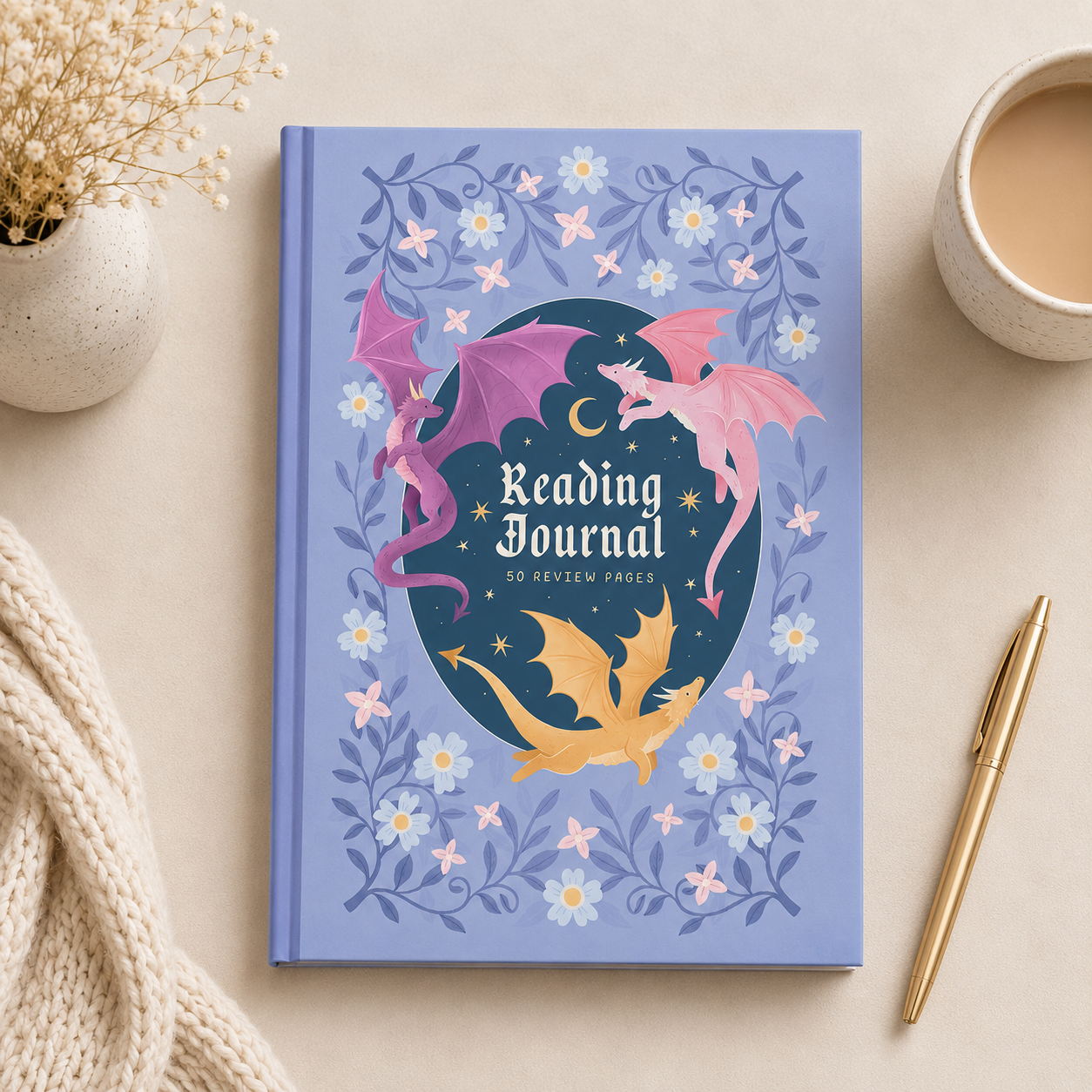 Dragon Fantasy Reading Journal ♡