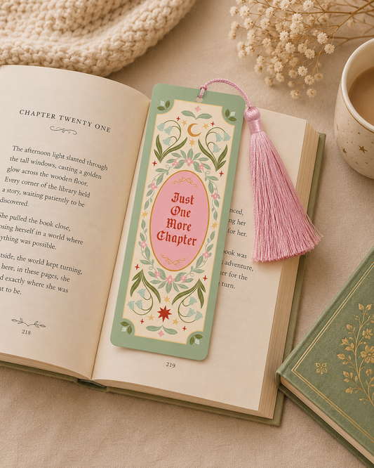 Just One More Chapter Bookmark