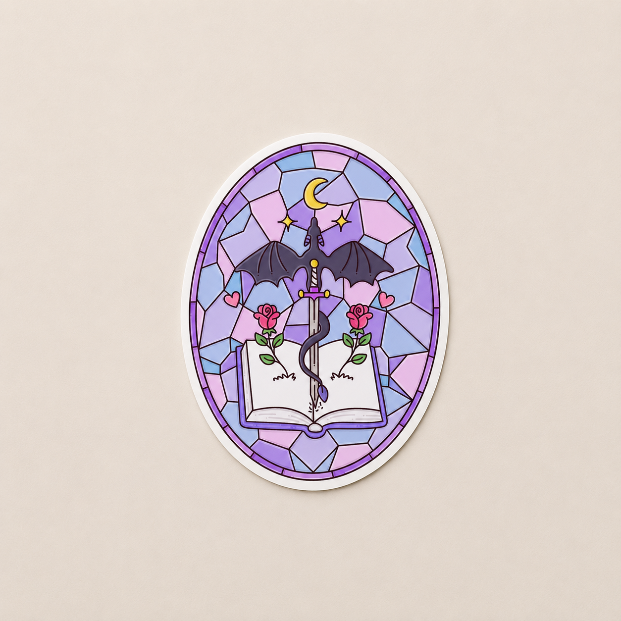 Fantasy Dragon Window Sticker