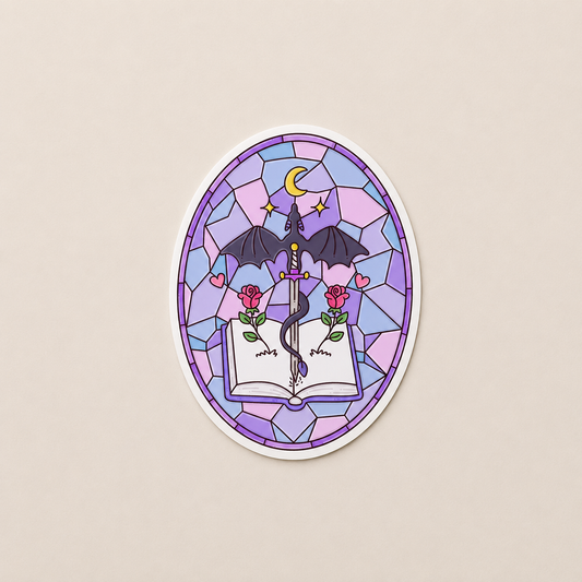 Fantasy Dragon Window Sticker