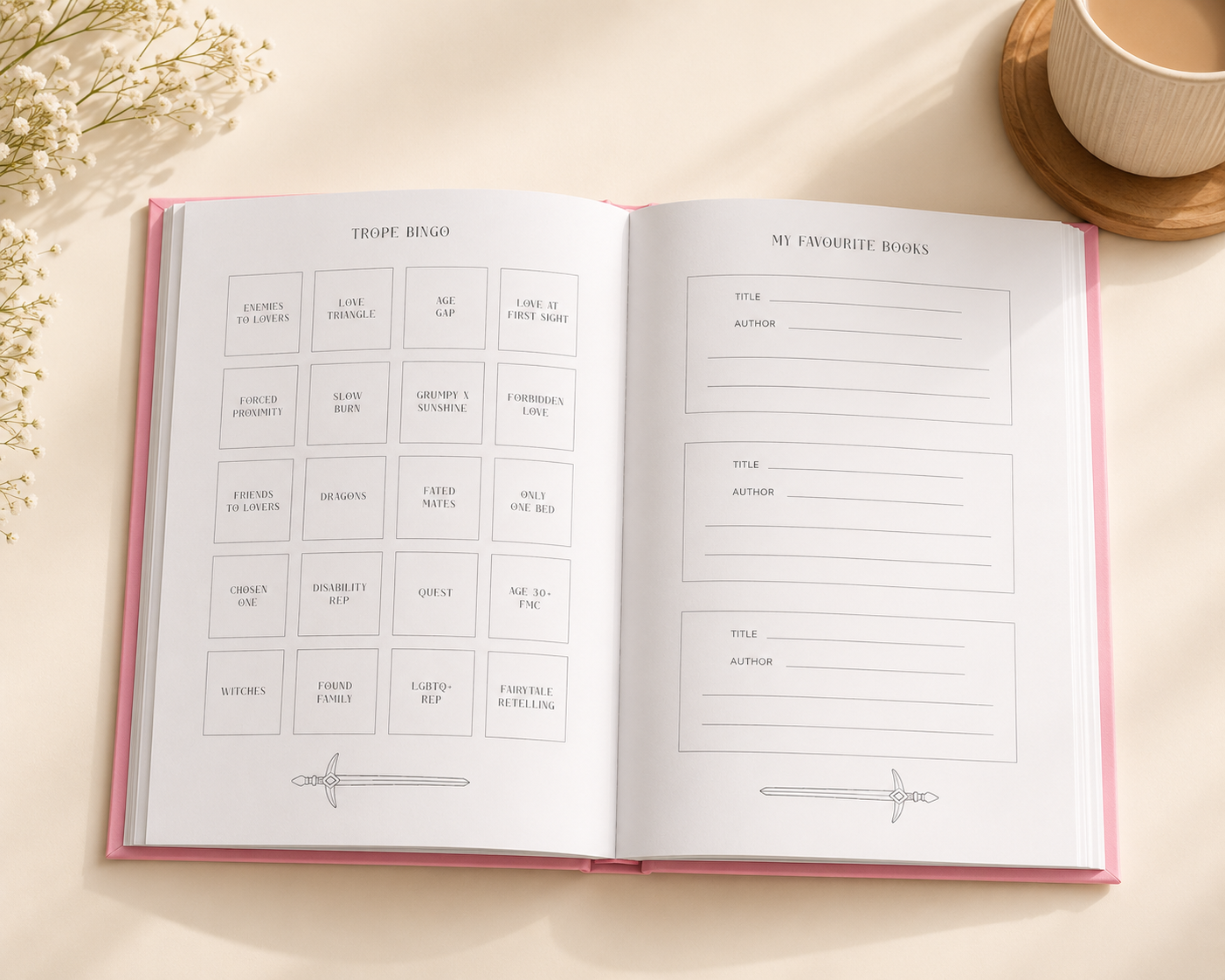 Romantasy Reading Journal ♡