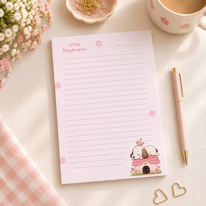 Little Daydreams- Daisy the Dog Notepad
