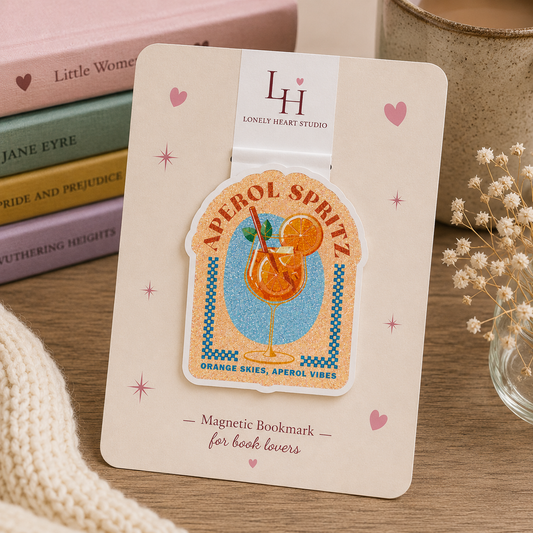 Aperol Spritz Magnetic bookmark