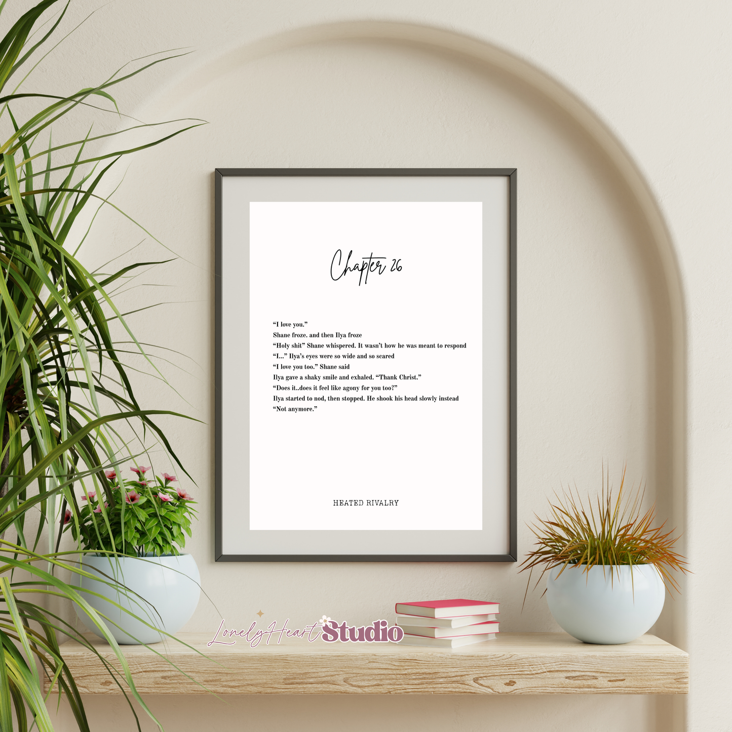 Heated Rivalry Chapter 26 Wall Print - Original Edition