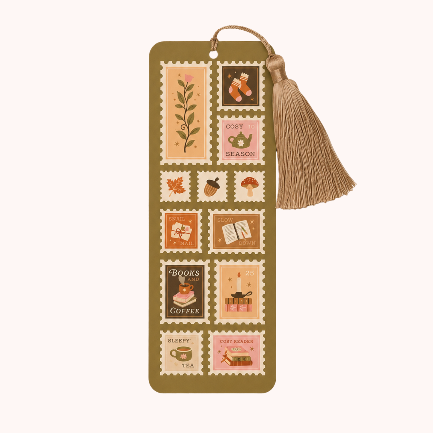 Vintage Postage Bookmark