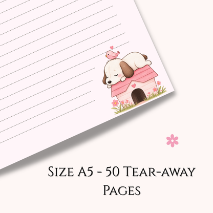 Little Daydreams- Daisy the Dog Notepad