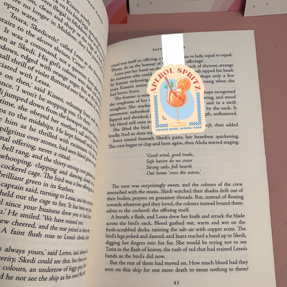 Aperol Spritz Magnetic bookmark