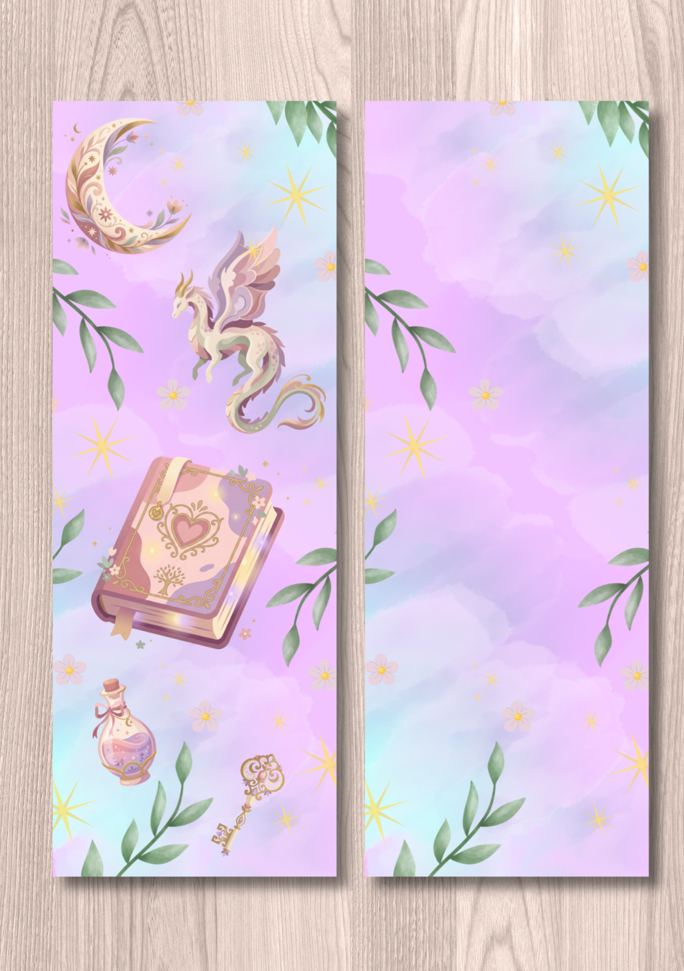 Pastel fantasy Bookmark