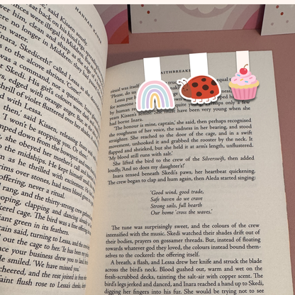 Fruity Mini Magnetic Page Markers - Set of 3