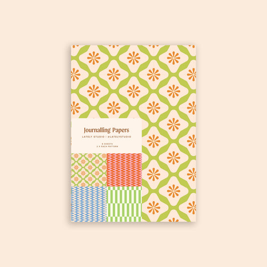 Colourful Craft Paper Pack | Patterned Scrapbook Papers