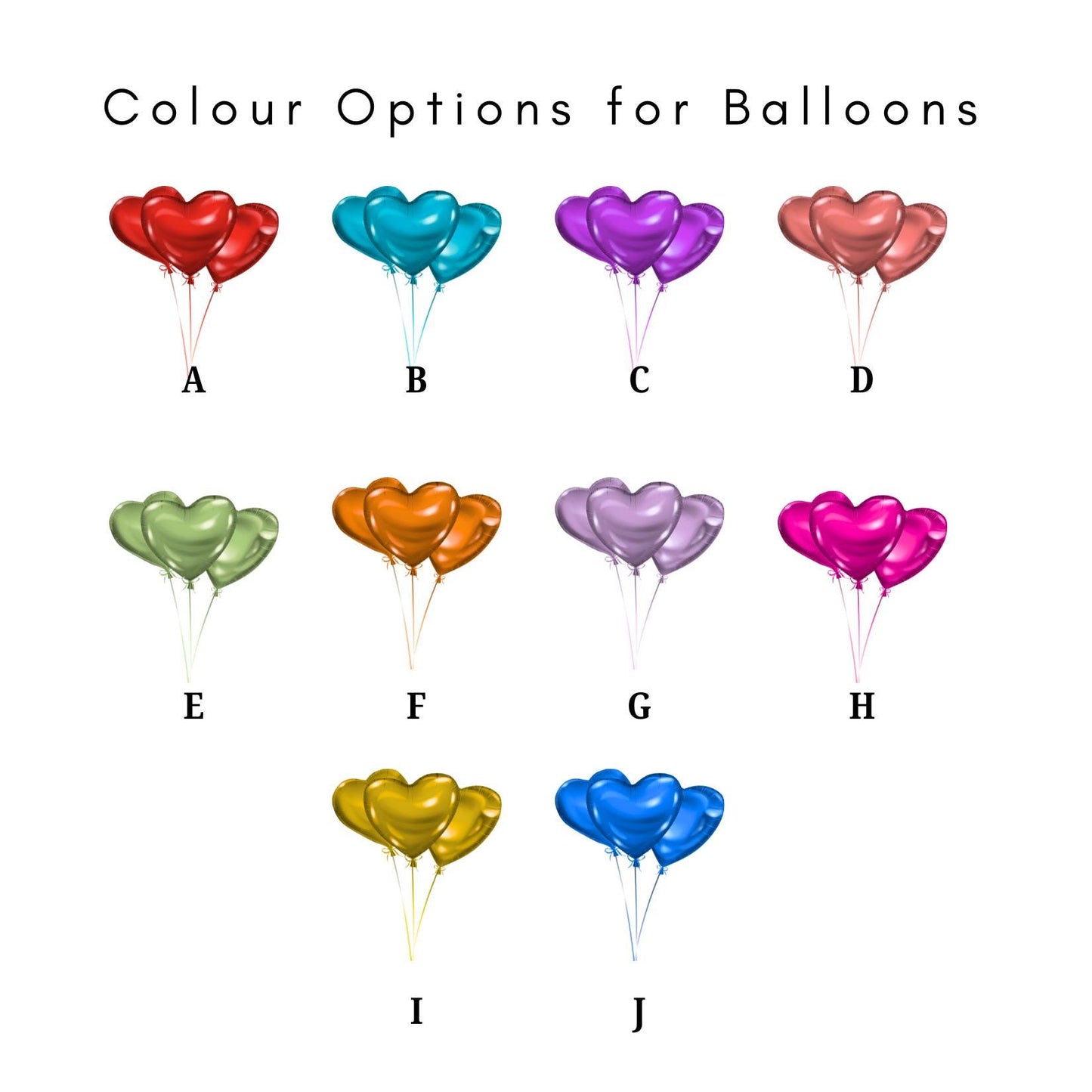 Personalised Birthday Foil Balloons Card