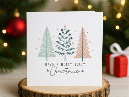 Handmade Boho Christmas Cards