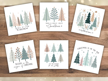 Handmade Boho Christmas Cards