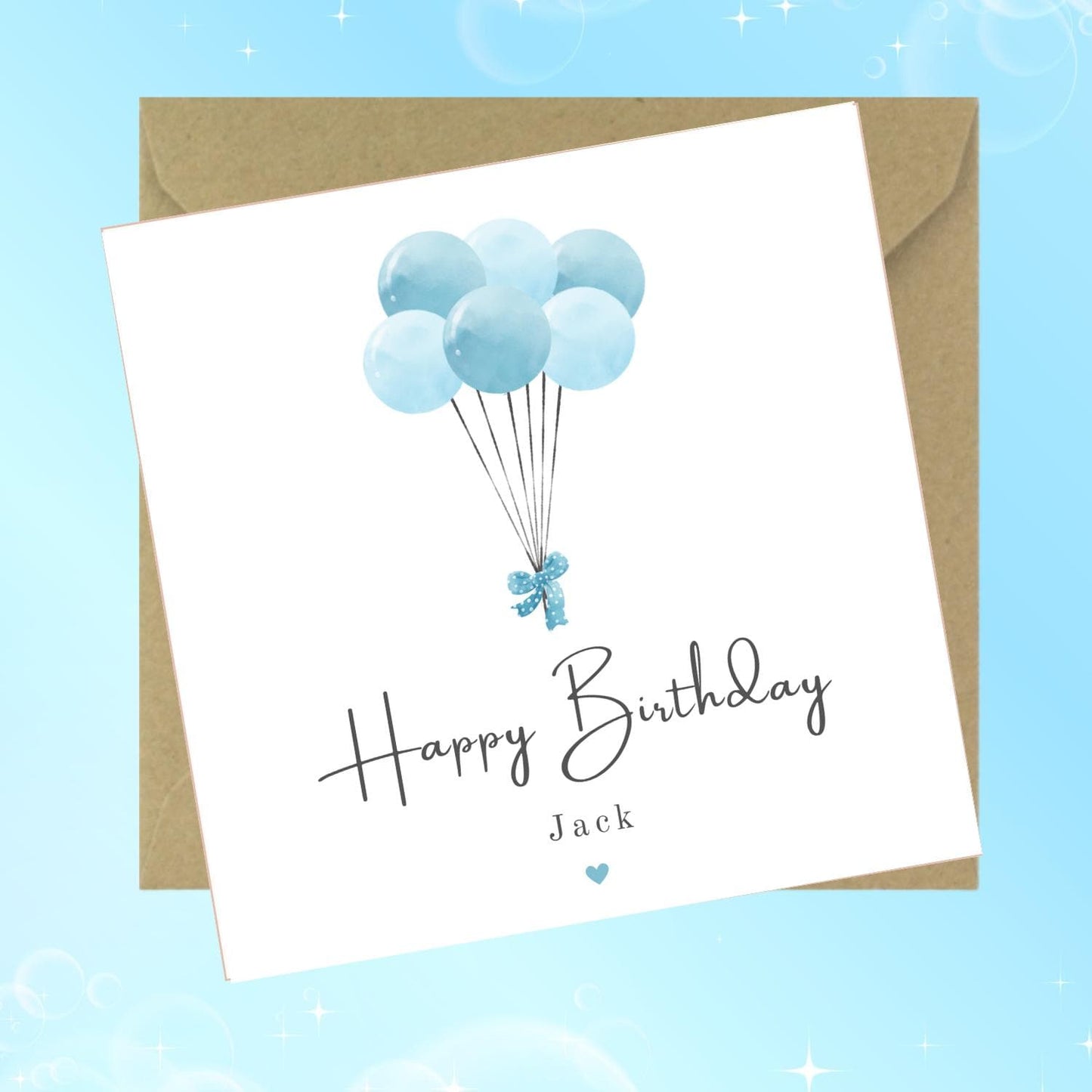 Personalised Birthday Card for him