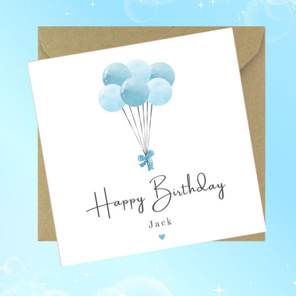 Personalised Birthday Card for him