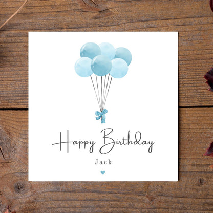 Personalised Birthday Card for him