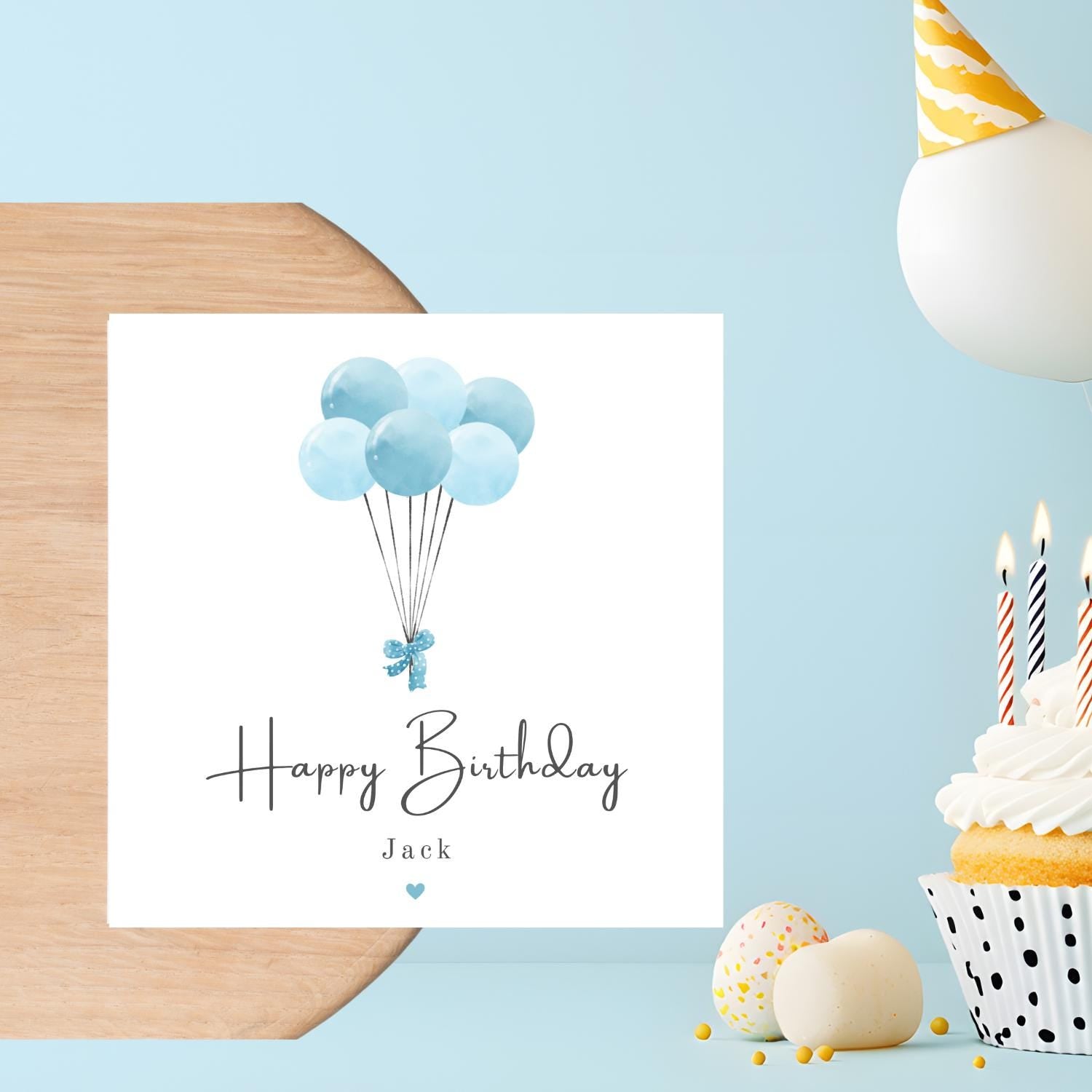 Personalised Birthday Card for him