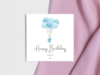 Personalised Birthday Card for him