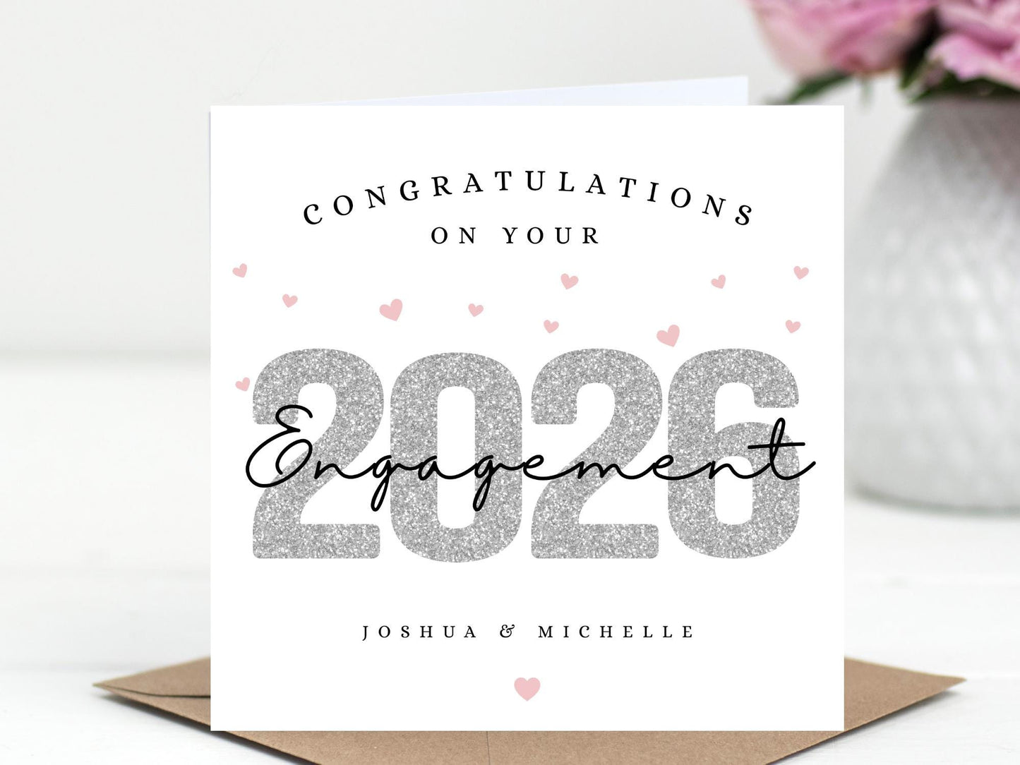Personalised Engagement Card – Milestone