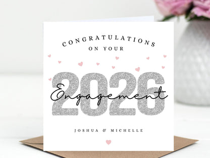 Personalised Engagement Card – Milestone