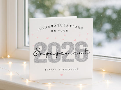 Personalised Engagement Card – Milestone
