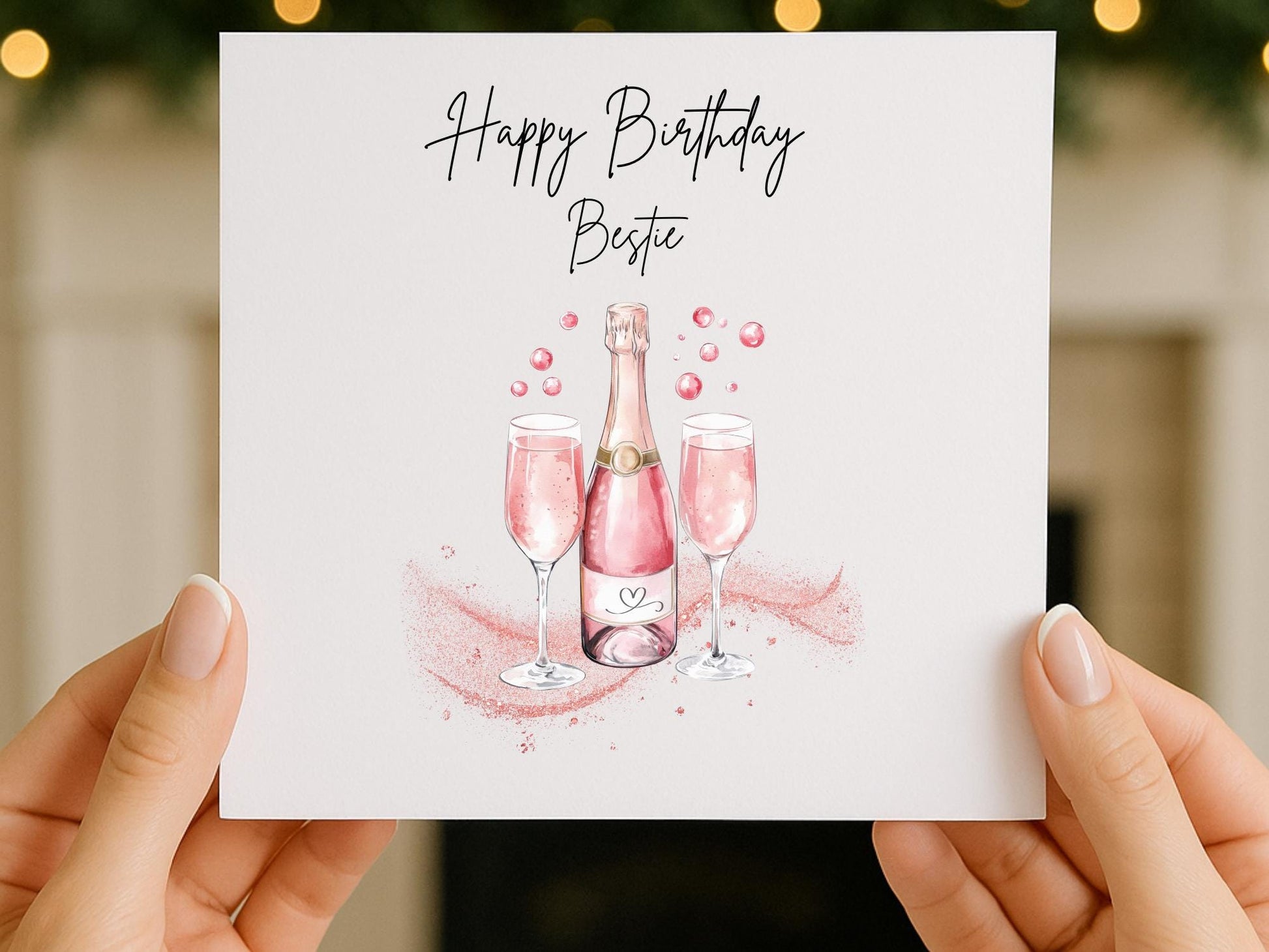 Happy Birthday Bestie Card for Her