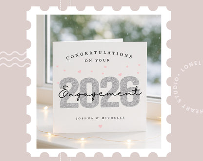 Personalised Engagement Card – Milestone