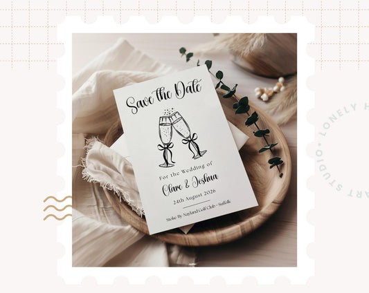 Personalised Save the Date Card